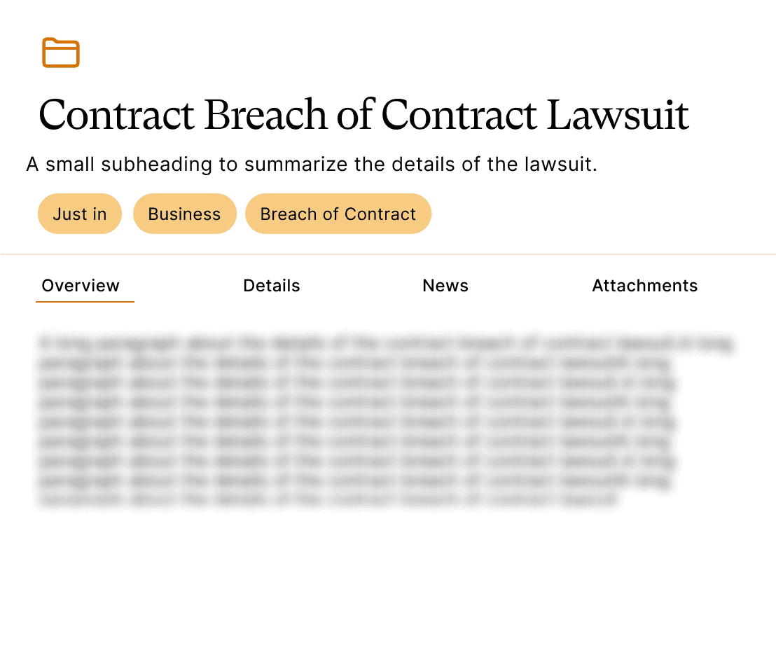 Sample contract